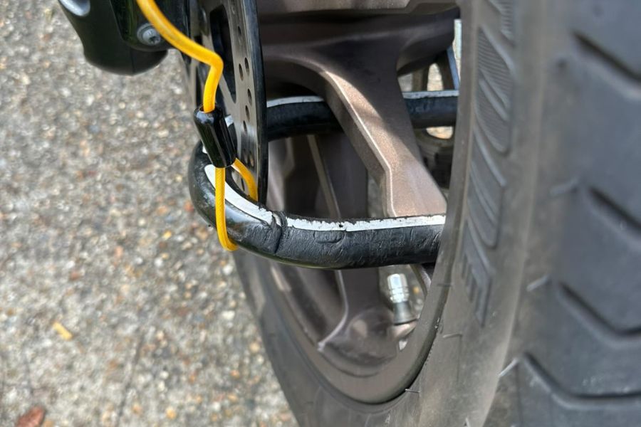 LITELOK X1 Saves Motorcycle in London #92