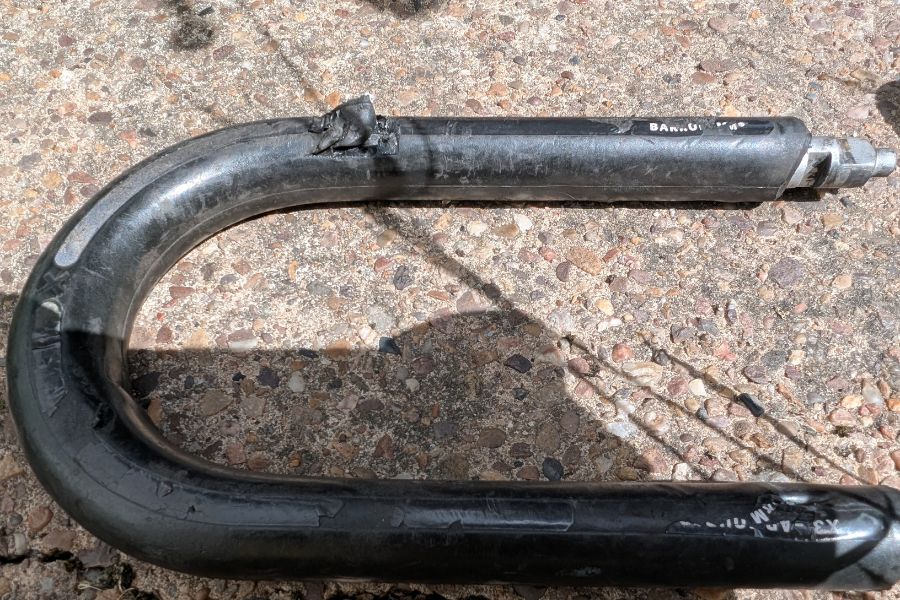 LITELOK X3 Saves Motorcycle in Rotherham #134