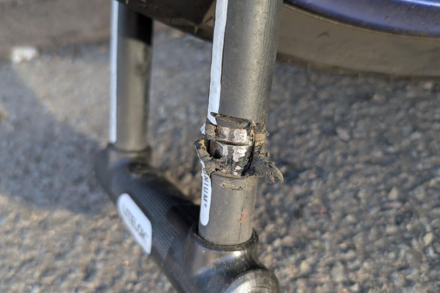 LITELOK X1 Saves Motorcycle in Rugby #88