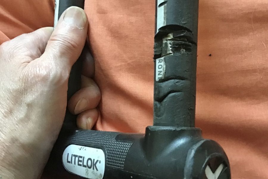 LITELOK X1 Saves Royal Enfield in Bristol #124